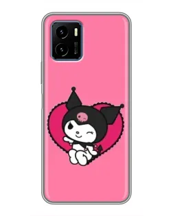 Чехол для Vivo Y15s с картинкой «Kuromi — любовь в сердце» Чехол для Vivo Y15s с картинкой «Kuromi — любовь в сердце»