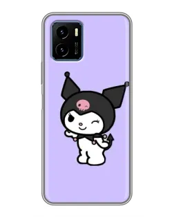 Чехол для Vivo Y15s с картинкой «Классическая Kuromi» Чехол для Vivo Y15s с картинкой «Классическая Kuromi»