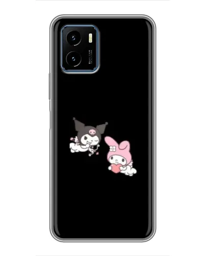 Чехол для Vivo Y15s с картинкой «My Melody и Kuromi»