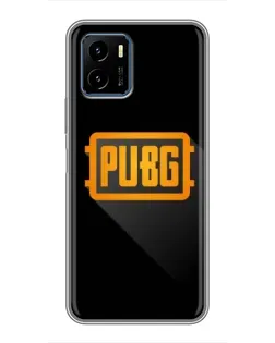 Чехол для Vivo Y15s с картинкой «PUBG — рамка лого»