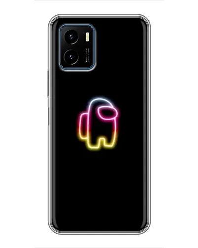 Чехол для Vivo Y15s с картинкой «Among Us градиент» Чехол для Vivo Y15s с картинкой «Among Us градиент»