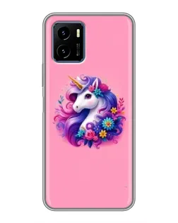 Чехол для Vivo Y15s с картинкой «Сказочный единорог»
