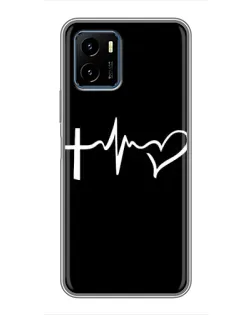 Чехол для Vivo Y15s с картинкой «Пульс веры»