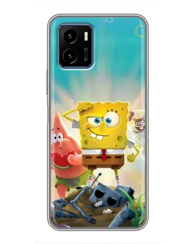 Чехол для Vivo Y15s с картинкой «Спанч Боб победитель» Чехол для Vivo Y15s с картинкой «Спанч Боб победитель»