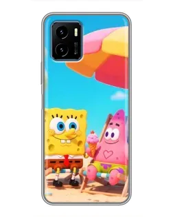 Чехол для Vivo Y15s с картинкой «Отдых на пляже»