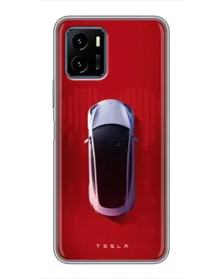 Чохол для Vivo Y15s з картинкою «Tesla Top View» Чохол для Vivo Y15s з картинкою «Tesla Top View»