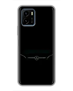 Чехол для Vivo Y15s с картинкой «Mercedes Stealth Look»