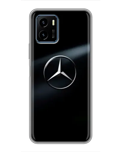 Чехол для Vivo Y15s с картинкой «Mercedes на металле» Чехол для Vivo Y15s с картинкой «Mercedes на металле»