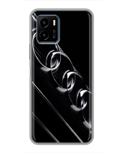 Чехол для Vivo Y15s с картинкой «Audi — абстрактные кольца» Чехол для Vivo Y15s с картинкой «Audi — абстрактные кольца»