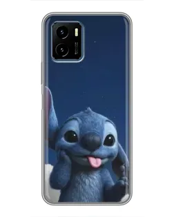 Чохол для Vivo Y15s з картинкою «Стіч у хмарах»