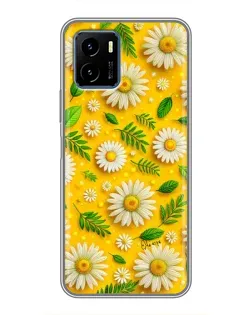 Чехол для Vivo Y15s с картинкой «Ромашковое солнце» Чехол для Vivo Y15s с картинкой «Ромашковое солнце»