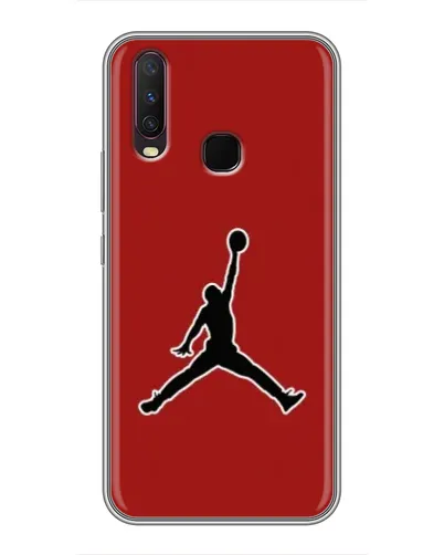 Чехол для Vivo Y17 с картинкой «Jordan Red Back» Чехол для Vivo Y17 с картинкой «Jordan Red Back»
