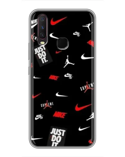 Чехол для Vivo Y17 с картинкой «Nike Mix Pattern» Чехол для Vivo Y17 с картинкой «Nike Mix Pattern»
