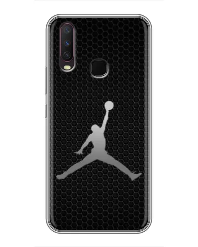 Чехол для Vivo Y17 с картинкой «Jordan Dark Carbon» Чехол для Vivo Y17 с картинкой «Jordan Dark Carbon»