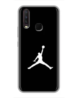 Чехол для Vivo Y17 с картинкой «Jordan Silhouette»