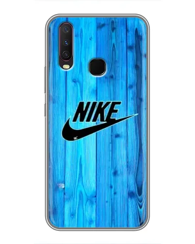Чехол для Vivo Y17 с картинкой «Голубое дерево Nike» Чехол для Vivo Y17 с картинкой «Голубое дерево Nike»