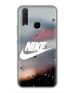 Чохол для Vivo Y17 з картинкою «Nike у стилі ретро»