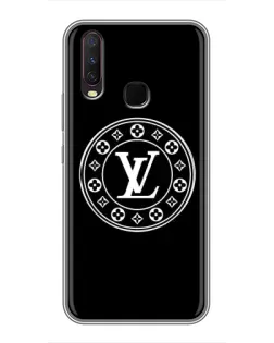 Чехол для Vivo Y17 с картинкой «LV — печать стиля»