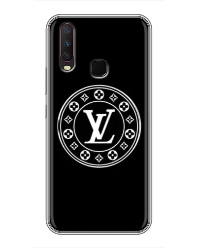 Чехол для Vivo Y17 с картинкой «LV — печать стиля»