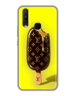 Чехол для Vivo Y17 с картинкой «Мороженое от LV»