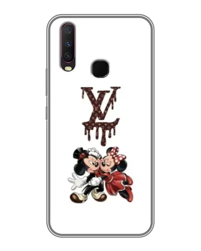 Чехол для Vivo Y17 с картинкой «LV и Микки Маус»