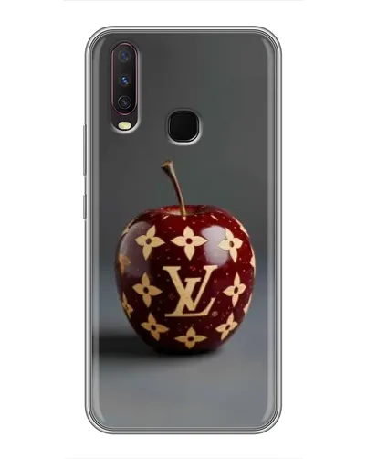 Чехол для Vivo Y17 с картинкой «Красное яблоко LV»