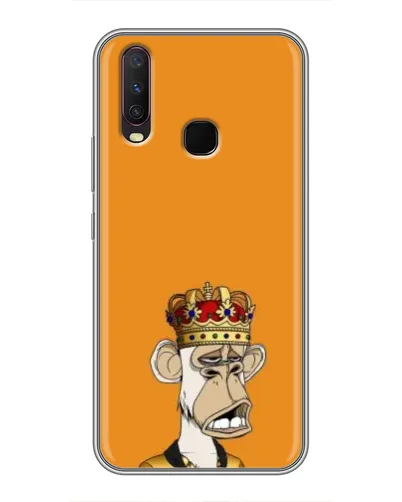 Чехол для Vivo Y17 с картинкой «Золотая обезьяна Bored Ape»