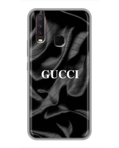 Чехол для Vivo Y17 с картинкой «Gucci — шелковые волны» Чехол для Vivo Y17 с картинкой «Gucci — шелковые волны»