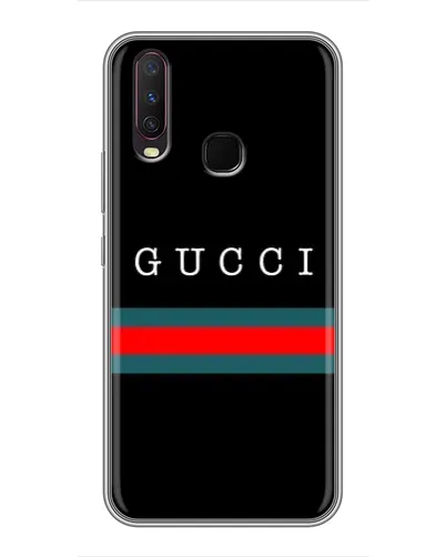 Чехол для Vivo Y17 с картинкой «Gucci — красный пояс» Чехол для Vivo Y17 с картинкой «Gucci — красный пояс»