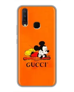 Чохол для Vivo Y17 з картинкою «Міккі Маус Gucci — помаранч» Чохол для Vivo Y17 з картинкою «Міккі Маус Gucci — помаранч»