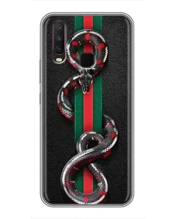 Чохол для Vivo Y17 з картинкою «Gucci — змія на смузі» Чохол для Vivo Y17 з картинкою «Gucci — змія на смузі»