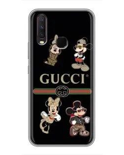 Чохол для Vivo Y17 з картинкою «Gucci — герої Disney та монограма» Чохол для Vivo Y17 з картинкою «Gucci — герої Disney та монограма»
