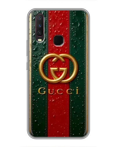 Чохол для Vivo Y17 з картинкою «Gucci — фірмова смуга та золото» Чохол для Vivo Y17 з картинкою «Gucci — фірмова смуга та золото»