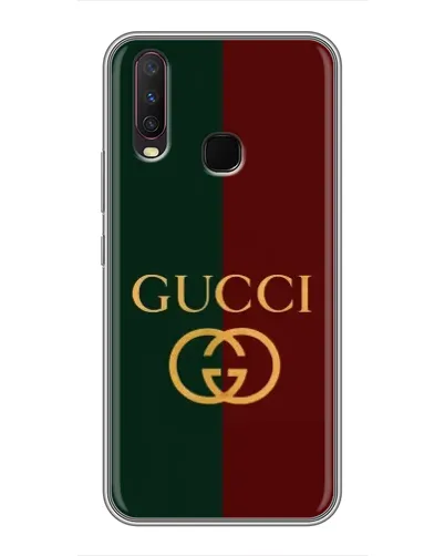 Чохол для Vivo Y17 з картинкою «Gucci — темно-зелений градієнт» Чохол для Vivo Y17 з картинкою «Gucci — темно-зелений градієнт»
