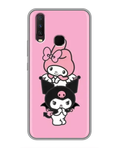 Чехол для Vivo Y17 с картинкой «My Melody и Kuromi»