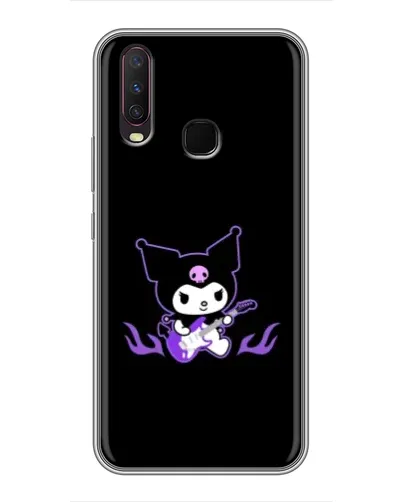 Чехол для Vivo Y17 с картинкой «Электрическая Kuromi»