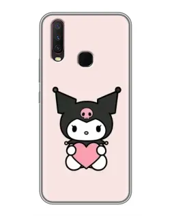 Чехол для Vivo Y17 с картинкой «Kuromi и сердце» Чехол для Vivo Y17 с картинкой «Kuromi и сердце»