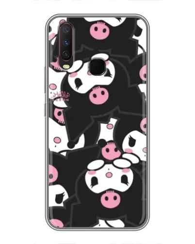 Чехол для Vivo Y17 с картинкой «Паттерн голов Куроми»