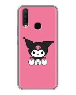 Чехол для Vivo Y17 с картинкой «Хмурая Kuromi» Чехол для Vivo Y17 с картинкой «Хмурая Kuromi»