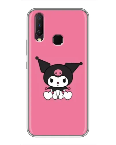 Чехол для Vivo Y17 с картинкой «Хмурая Kuromi»