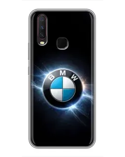 Чехол для Vivo Y17 с картинкой «BMW — неоновое сияние» Чехол для Vivo Y17 с картинкой «BMW — неоновое сияние»