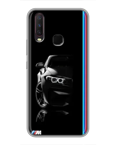 Чехол для Vivo Y17 с картинкой «Силуэт BMW в темноте» Чехол для Vivo Y17 с картинкой «Силуэт BMW в темноте»