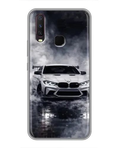 Чехол для Vivo Y17 с картинкой «BMW сквозь туман» Чехол для Vivo Y17 с картинкой «BMW сквозь туман»