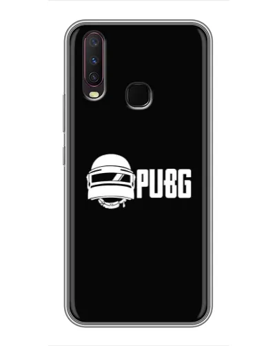 Чехол для Vivo Y17 с картинкой «PUBG — классический лого»