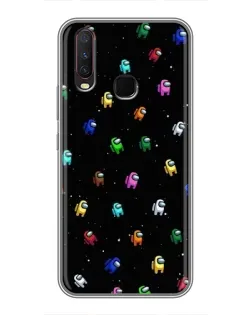 Чехол для Vivo Y17 с картинкой «Экипаж Among Us» Чехол для Vivo Y17 с картинкой «Экипаж Among Us»