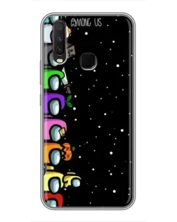 Чехол для Vivo Y17 с картинкой «Команда Among Us»