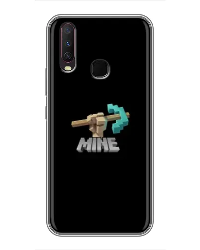 Чехол для Vivo Y17 с картинкой «Алмазная кирка» Чехол для Vivo Y17 с картинкой «Алмазная кирка»