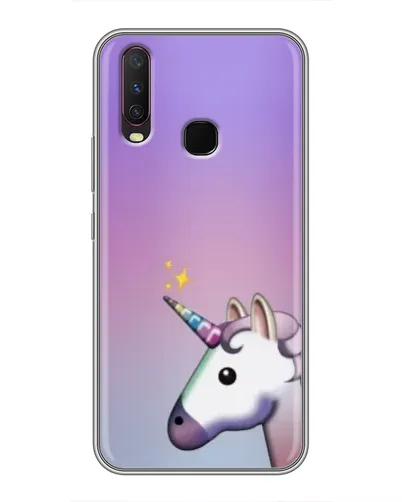 Чехол для Vivo Y17 с картинкой «Единорог градиент» Чехол для Vivo Y17 с картинкой «Единорог градиент»