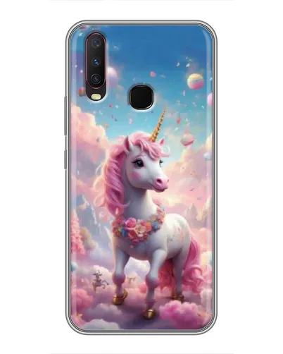 Чехол для Vivo Y17 с картинкой «Единорог среди облаков» Чехол для Vivo Y17 с картинкой «Единорог среди облаков»