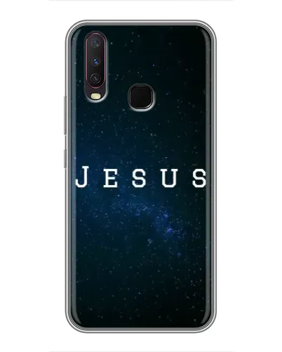 Чехол для Vivo Y17 с картинкой «Звездное небо Jesus»